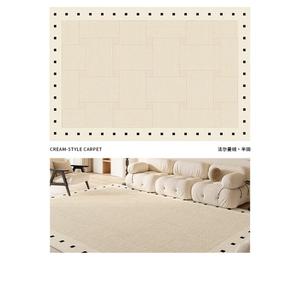 Y U-LIVE Ковер 240х360 см для спальни/гостиной в современном минималистичном стиле, моющийся, водостойкий, дышащий