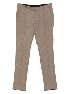 Клетчатые брюки KARL LAGERFELD, нейтральный