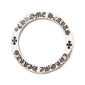 Кольцо из стерлингового серебра 925 пробы Unisex Silver Chrome Hearts, серебряный