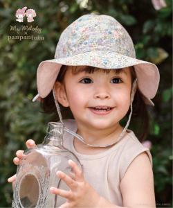 Двусторонняя шляпа в форме тюльпана Panpantutu, цвет Petit Fleur