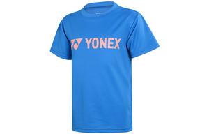 Детская футболка YONEX, синий/фуксия