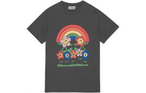 Футболка Women's Volcanic Gray GANNI, серый