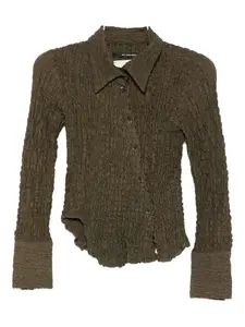 Рубашка с эффектом состаривания Song For The Mute, зеленый