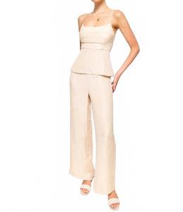 Cami NYC Брюки с высокой талией Serra, цвет слоновой кости