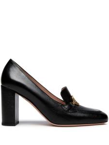 Bally туфли-лодочки с эмблемой 10 мм, черный