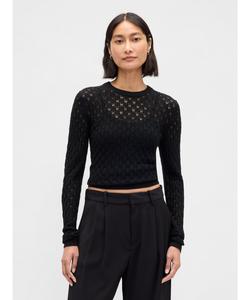 (W) Пуантовый свитер