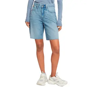 Шорты G-Star Viktoria Bermuda Raw Edge denim, синий