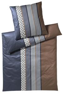 Постельное белье Joop! синий, коричневый, темно-синий, 135/200 см