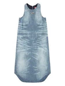 Джинсовое платье Lina без рукавов DIESEL, синий