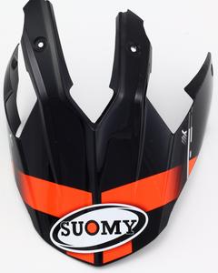Шлем Suomy mx tourer road helmet peak, Orange