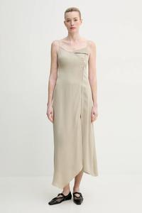 Платье ALBINA Nanushka, бежевый