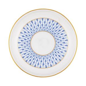 Херенд Арт-деко Блюдце для синего чая Herend, синий