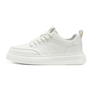 HLA Низкие скейтерские кросcовки мужские бело-коричневые, цвет White Brown