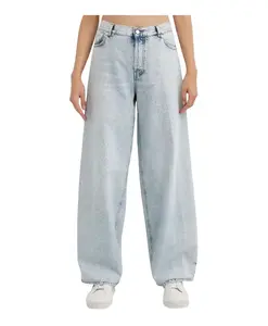 Светло-Голубые джинсы-бойфренды Bethany Haikure, синий