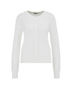 WE Fashion Кардиган из трикотажа в цвете off white