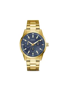 Наручные часы Trey 44 мм Guess Usa, синий