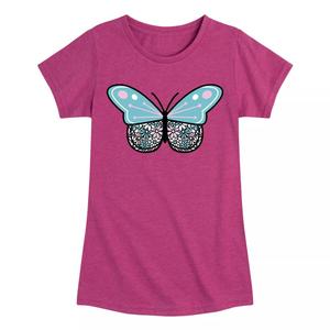 Футболка с рисунком «Цветок и бабочка» для девочек 7–16 лет Licensed Character