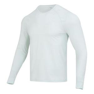 Футболка meridian long sleeve 'light green' Under Armour, зеленый