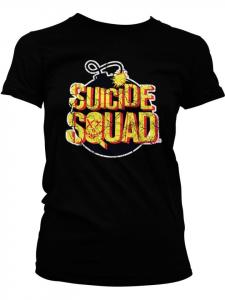 Черная рубашка DC Suicide Squad