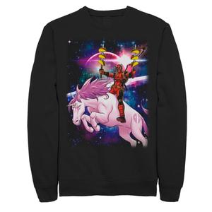 Мужские флисовые кроссовки Deadpool Space Unicorn Tacos Marvel
