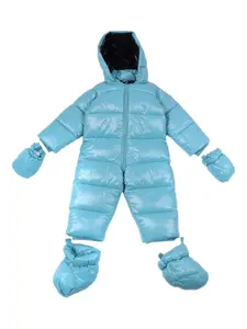 Комбинезон из мембранной ткани (набор из трёх предметов) Save The Duck, синий