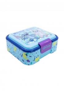 Детский ланч-бокс для завтрака Lilo & Stitch Disney, синяя 6,2x16x18см