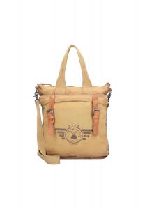 Сумка через плечо Vintage Aviator 36 см Green Burry, цвет Camel