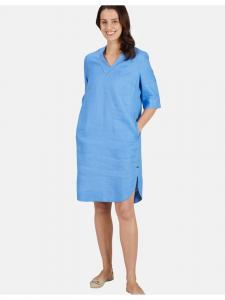 Платье до колена WHITE LABEL , синий