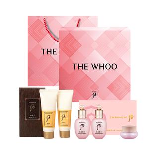 Набор для ухода за кожей archin enjoy cleansing milk & eye cream, box skincare sets увлажняет и питает, набор из 9 предметов The History Of Whoo, Cleanser Makeup Removal 2-Piece Set+Water Radiance Set of 3