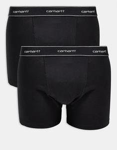 Комплект из 2 пар боксеров Carhartt WIP из хлопка черного цвета