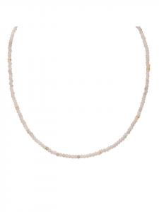 Glanzstücke München Серебряное колье с белым халцедоном