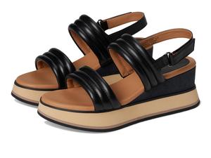 Туфли Johnston & Murphy Colleen Double-Band Sandal, Black Glove Leather