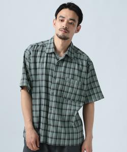 Рубашка в клетку «Ива» Bayflow, цвет Khaki Base Check 70