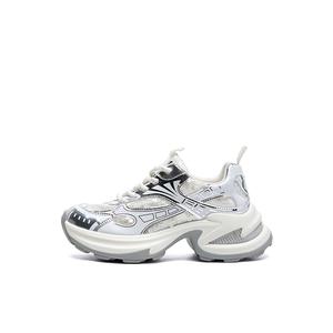 Низкие массивные кроссовки женские DAPHNE, Silver Gray