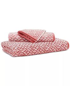Банное полотенце Lauren Ralph Lauren махровое, красный