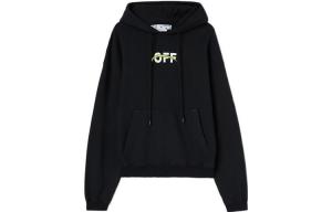 Толстовка мужская Off-White в индустриальном стиле, черный