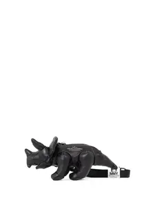 Мини-сумка на плечо Triceratops Maison Mihara Yasuhiro, черный