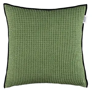 Декоративные подушки из коллекции SCHÖNER WOHNEN Flex с вафельной структурой Schöner Wohnen-Kollektion, Grün + unifarben