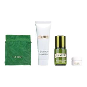 Набор для путешествий HAILANZHIMI: крем для лица, эссенция, очищающее средство, подтягивающий, увлажняющий, восстанавливающий, 3,5 мл + 15 мл + 30 мл LA MER