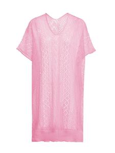 Свитер-жилет ikita, цвет pink melange