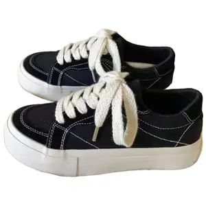 Низкие женские скейтерские кеды TAFN, черный