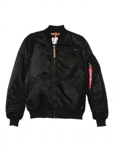 Бомбер на молнии Lutz Huelle, черный