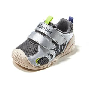 Легкие амортизирующие низкие кроссовки для младенцев и малышей GINOBLE, серебряный/серый