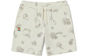 Vans Шорты Casual Women's Vintage белые с принтом