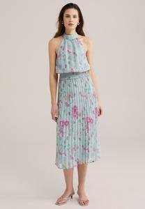 Повседневное платье WE Fashion, светло-зеленый