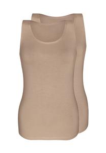 Топ прекрасная кожа 2-упаковка Sassa, цвет skin