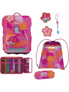 Scout Набор школьных сумок Neo, 4 предмета, цвет «Флоридский закат», розовый