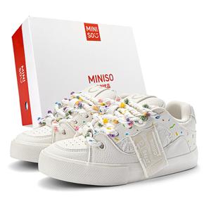 Низкие кроссовки для скейтбординга унисекс MINISO, Beige Brown