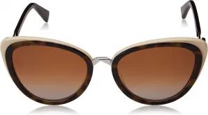 Солнцезащитные очки унисекс Carrera Desiner Flag 7 KJL Max&Co., Havana Light Yellow/Light Brown Shaded