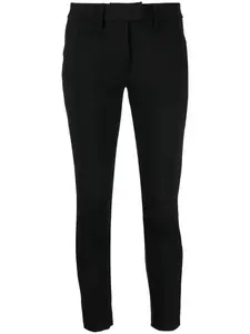 Брюки кроя слим с карманами DONDUP, черный